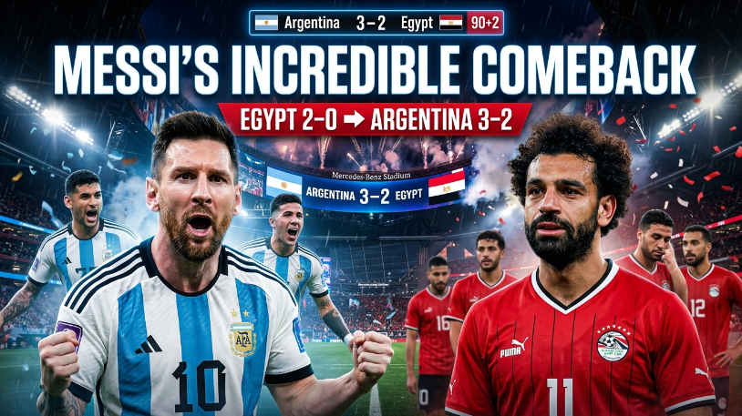 Egypt vs Argentina: Inside Messi’s Stunning World Cup Comeback