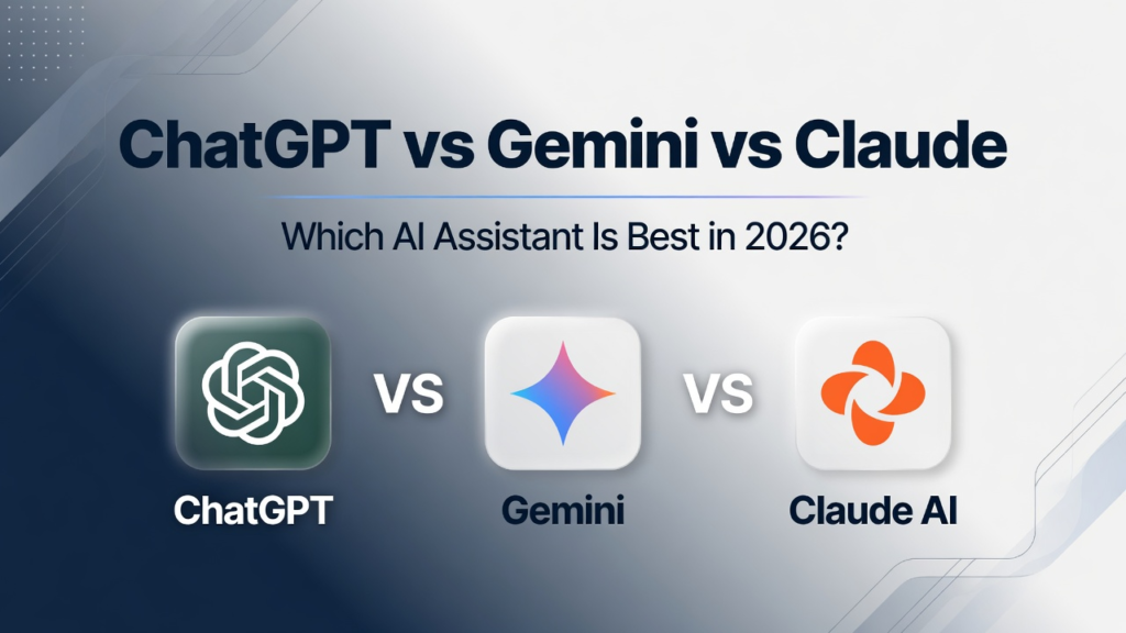 ChatGPT vs Gemini vs Claude: Which AI Assistant Is Best in 2026?
