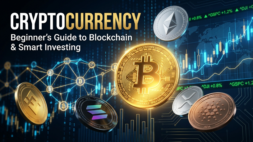 Cryptocurrency: A Complete Beginner’s Guide to Digital Money, Blockchain, and Smart Investing