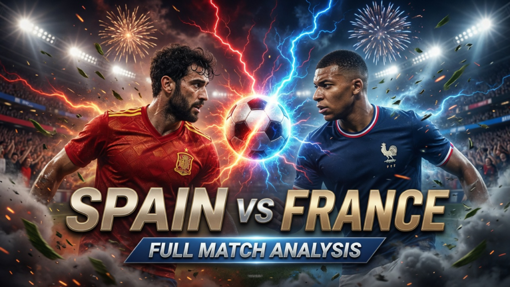 Spain vs France Match: Full Match Analysis, Key Moments, Player Performances, and What Comes Next