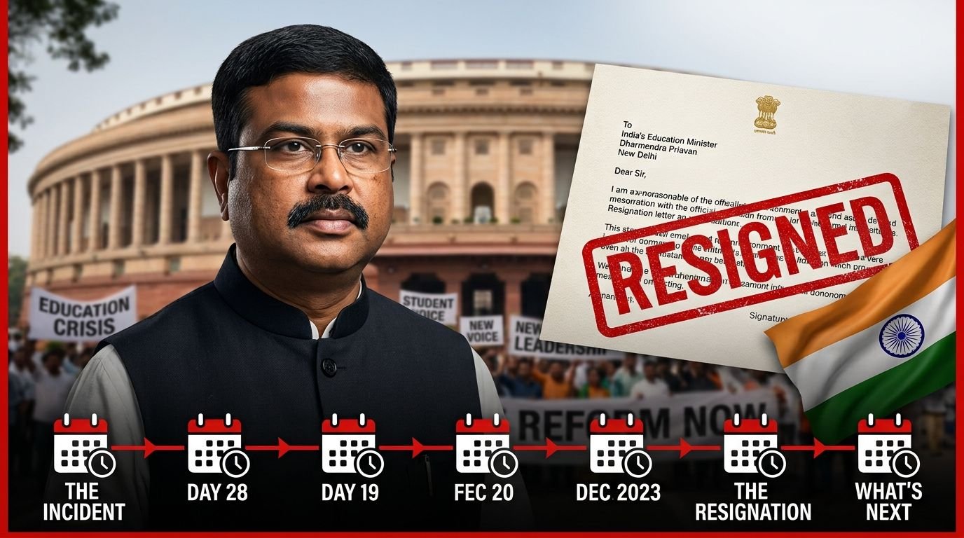 Dharmendra Pradhan Resigns as India’s Education Minister: Full Story, Timeline and What Comes Next