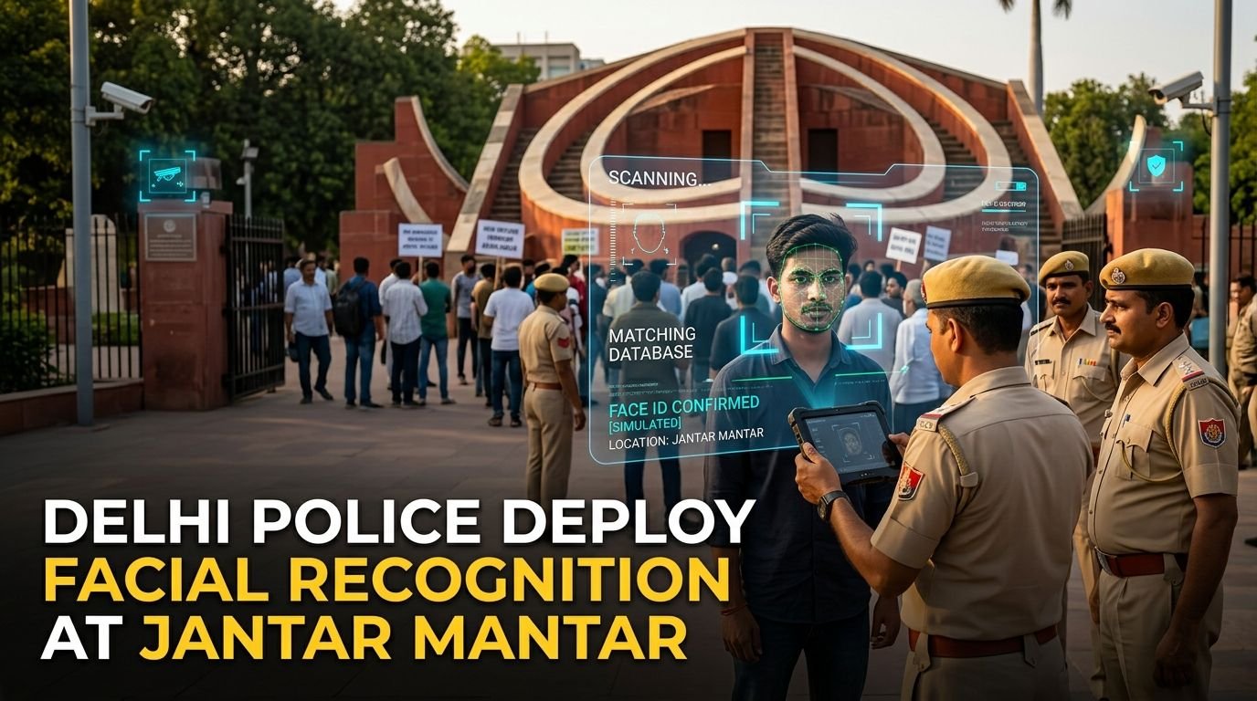 Delhi Police Deploy Facial Recognition at Jantar Mantar: What It Means for Security, Privacy, and Public Protests